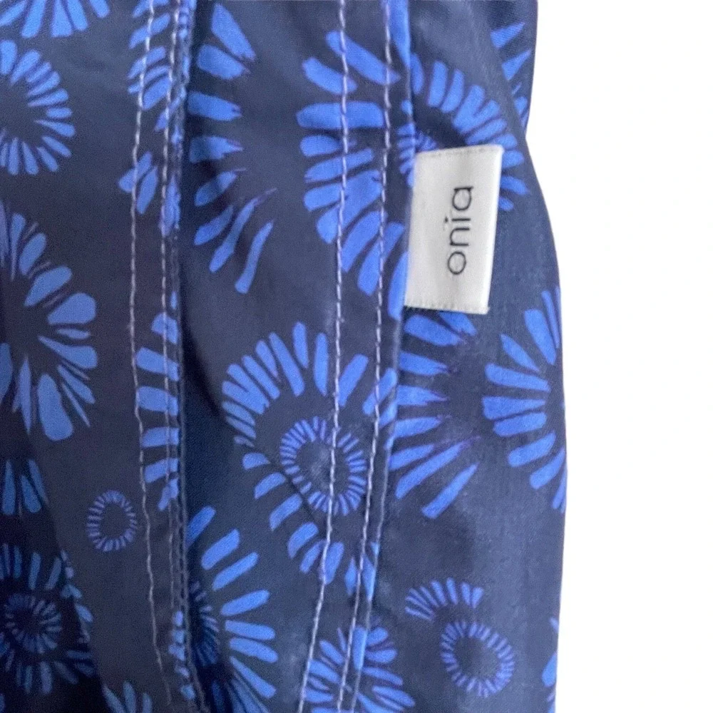 Onia Swim Shorts‎ Men XL Blue Floral Medallion Charles Trunks 7.5